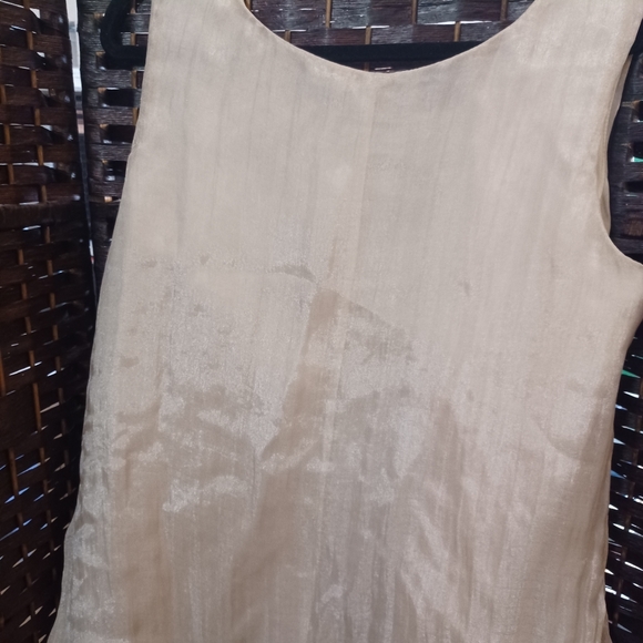 Ladies Sleeveless Shell Beige - Picture 5 of 5
